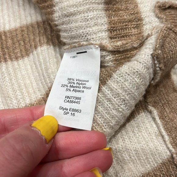 Madewell Warmlight Striped Long Sleeve Crew Neck Sweater - Picture 7 of 12